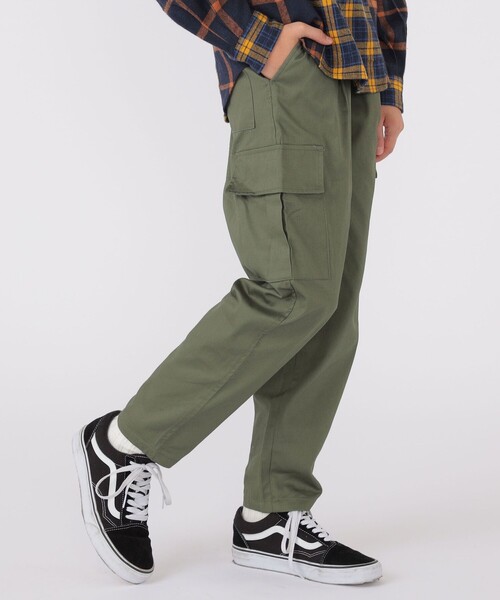 SHIPS(シップス)の「SHIPS KIDS:140~160cm / バルーン カーゴ パンツ(カーゴパンツ・キッズ・ブラウン系その他/オリーブ・160/140/150)」の8枚目の写真