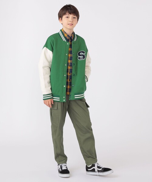 SHIPS(シップス)の「SHIPS KIDS:140~160cm / バルーン カーゴ パンツ(カーゴパンツ・キッズ・ブラウン系その他/オリーブ・160/140/150)」の10枚目の写真