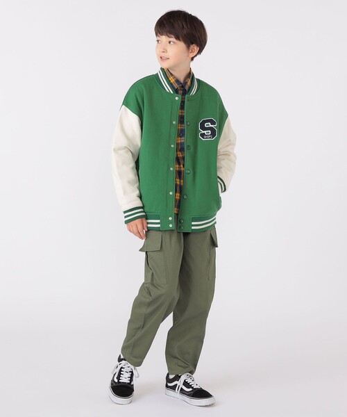 SHIPS(シップス)の「SHIPS KIDS:140~160cm / バルーン カーゴ パンツ(カーゴパンツ・キッズ・ブラウン系その他/オリーブ・160/140/150)」の11枚目の写真