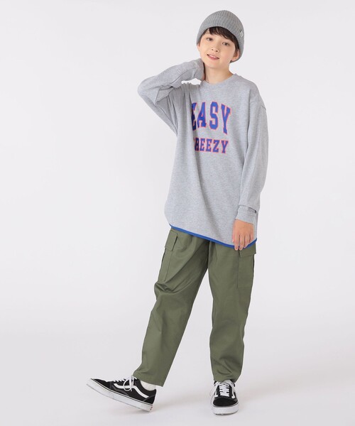 SHIPS(シップス)の「SHIPS KIDS:140~160cm / バルーン カーゴ パンツ(カーゴパンツ・キッズ・ブラウン系その他/オリーブ・160/140/150)」の12枚目の写真