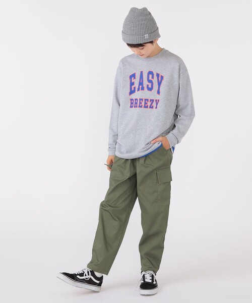 SHIPS(シップス)の「SHIPS KIDS:140~160cm / バルーン カーゴ パンツ(カーゴパンツ・キッズ・ブラウン系その他/オリーブ・160/140/150)」の13枚目の写真