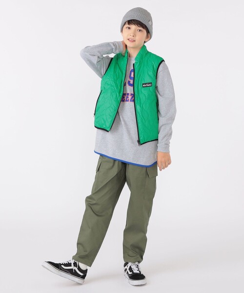 SHIPS(シップス)の「SHIPS KIDS:140~160cm / バルーン カーゴ パンツ(カーゴパンツ・キッズ・ブラウン系その他/オリーブ・160/140/150)」の14枚目の写真