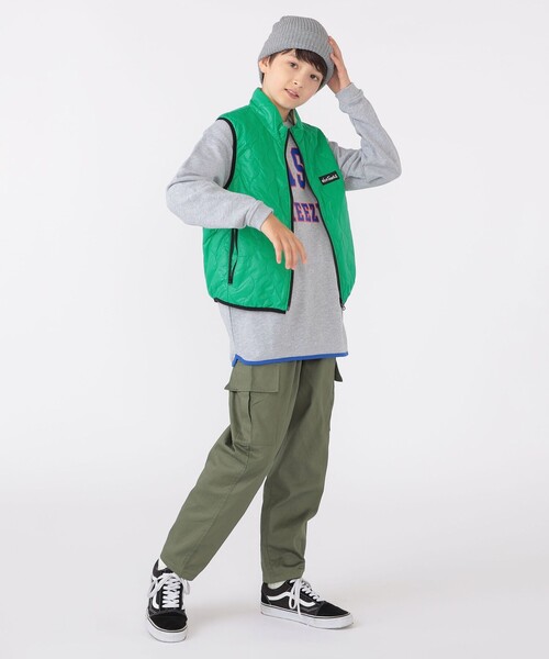 SHIPS(シップス)の「SHIPS KIDS:140~160cm / バルーン カーゴ パンツ(カーゴパンツ・キッズ・ブラウン系その他/オリーブ・160/140/150)」の15枚目の写真