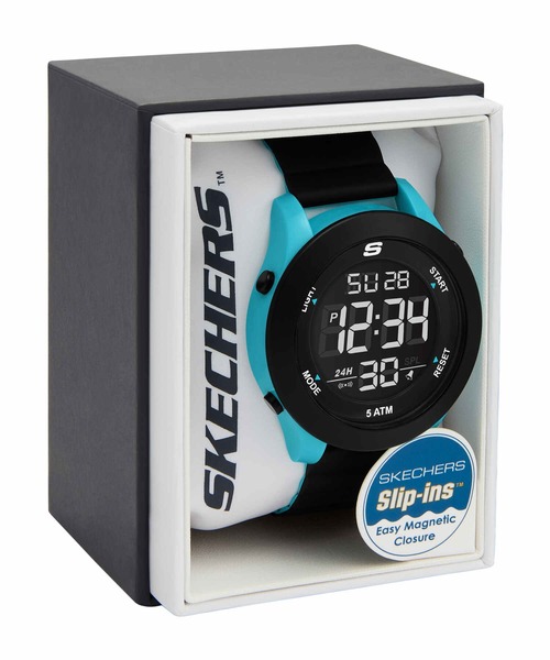 SKECHERS(スケッチャーズ)の「スケッチャーズ 腕時計 メンズ デジタル シリコン SR5222(デジタル腕時計・メンズ・ブラック・FREE)」の6枚目の写真