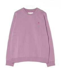 RED LOGO コットンポリスウェットシャツ