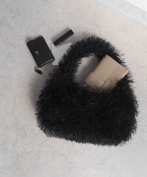 minia（ミニア）の「フェザーバッグ（ハンドバッグ・レディース・ブラック/ブラウン/イエロー・FREE）」の22枚目の写真