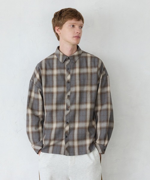 coca（coca）（コカ）の「アソートチェックシャツ（シャツ/ブラウス・メンズ・C/D/A/B・M/L/XL）」の4枚目の写真