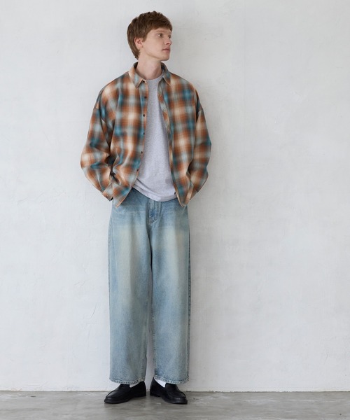 coca（coca）（コカ）の「アソートチェックシャツ（シャツ/ブラウス・メンズ・C/D/A/B・M/L/XL）」の5枚目の写真