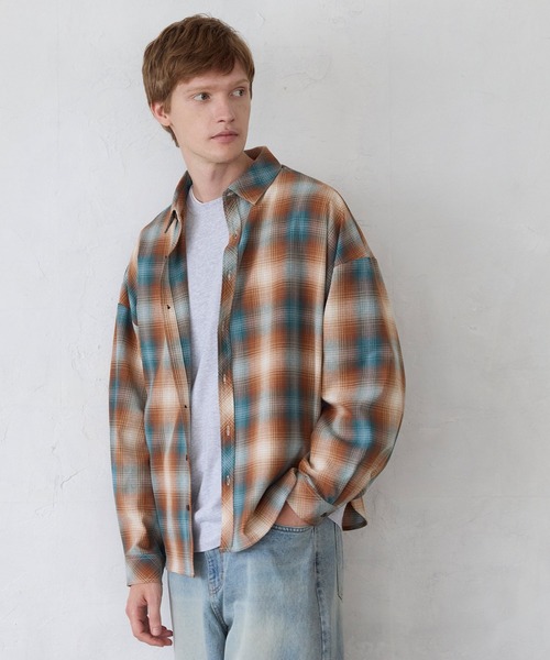 coca（coca）（コカ）の「アソートチェックシャツ（シャツ/ブラウス・メンズ・C/D/A/B・M/L/XL）」の8枚目の写真