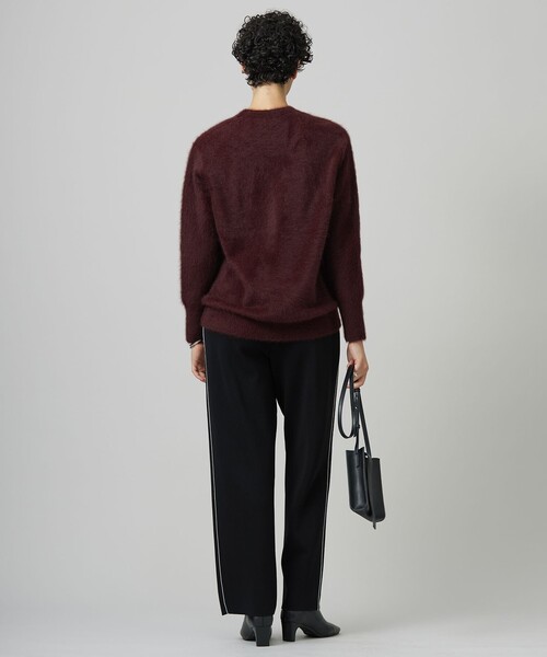 セール】フォックスアルパカ Vネックプルオーバーニット（ニット