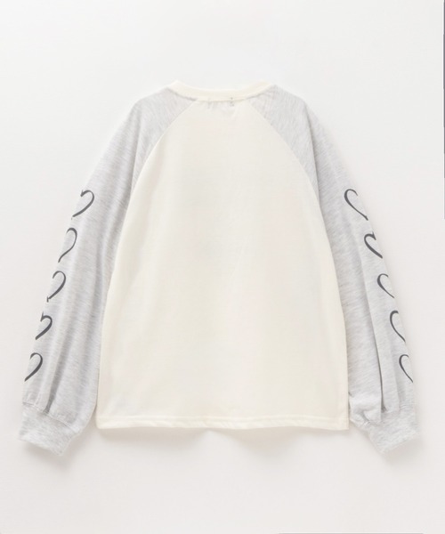 RICH MIX ラグランスリーブ バックプリント BIG長袖Tシャツ（Tシャツ