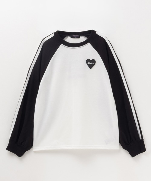 RICH MIX ラグランスリーブ バックプリント BIG長袖Tシャツ（Tシャツ