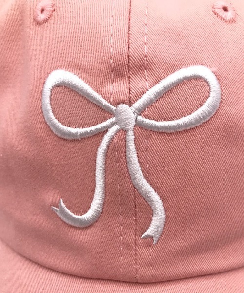 Futier land（フューティアランド）の「リボン刺繍キャップ/帽子（キャップ・レディース・グレー/ピンク/アイボリー/ブラック・FREE）」の15枚目の写真