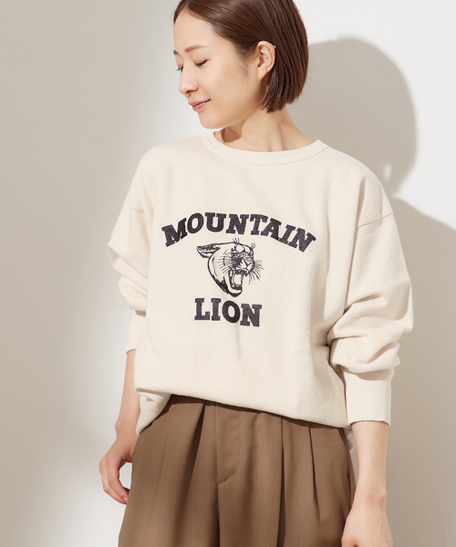 MIXTA/ミクスタ】MOUNTAIN LIONCREW SWEAT SHIRTS：スウェット