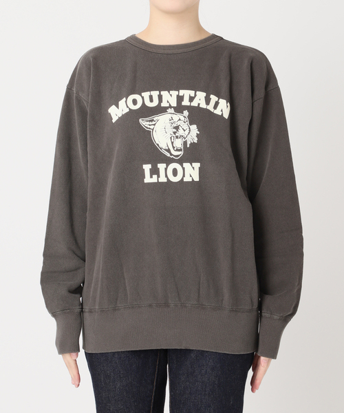 MIXTA/ミクスタ】MOUNTAIN LIONCREW SWEAT SHIRTS：スウェット