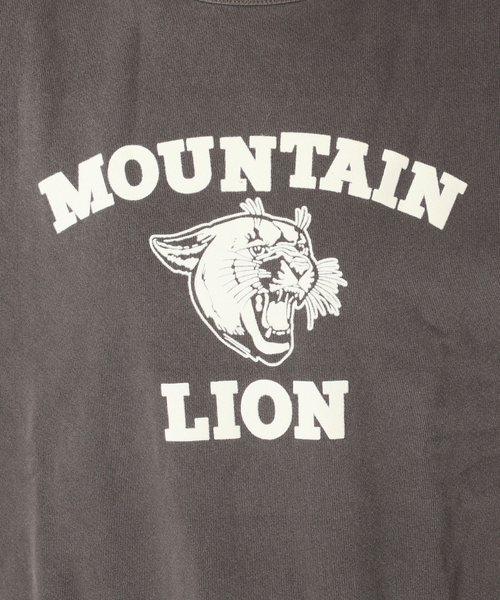 MIXTA/ミクスタ】MOUNTAIN LIONCREW SWEAT SHIRTS：スウェット
