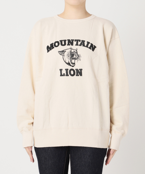 MIXTA/ミクスタ】MOUNTAIN LIONCREW SWEAT SHIRTS：スウェット