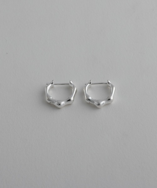 whoseA(フーシー)の「【Silver925】Bumpy pierce/ バンピー フープピアス(ピアス(両耳用)・メンズ・シルバー・FREE)」の11枚目の写真