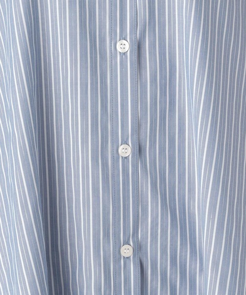 セール】お手入れらくらくアソート柄シャツワンピース/132432