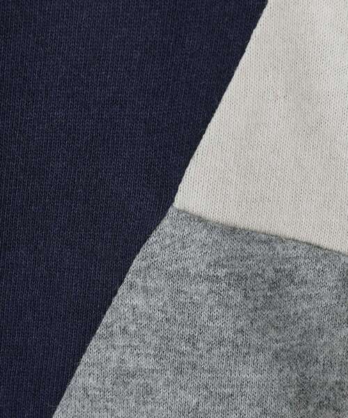 THE SHOP TK （ザ ショップ ティーケー ）の「【100－160】ブロッキング長袖カットソー/洗濯機OK（Tシャツ/カットソー・キッズ・ホワイト系7/ネイビー系4・10/11/12/13/14/15 /16）」の16枚目の写真