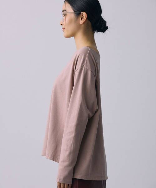 BABYLONE バビロン　ボートネックOVERプルオーバー 楽天市場】【SALE／60%OFF】ボートネックニュアンスプルオーバー