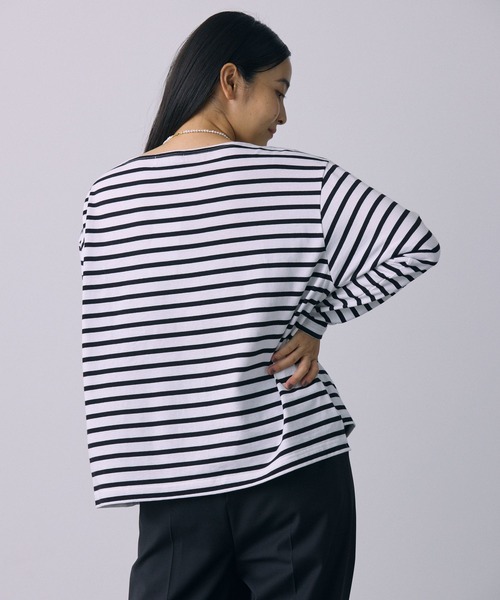 BABYLONE バビロン　ボートネックOVERプルオーバー BABYLONE｜ボートネック裏毛プルオーバー | Rakuten Fashion(楽天