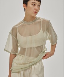 Halfsleeve Sheer T-shirts