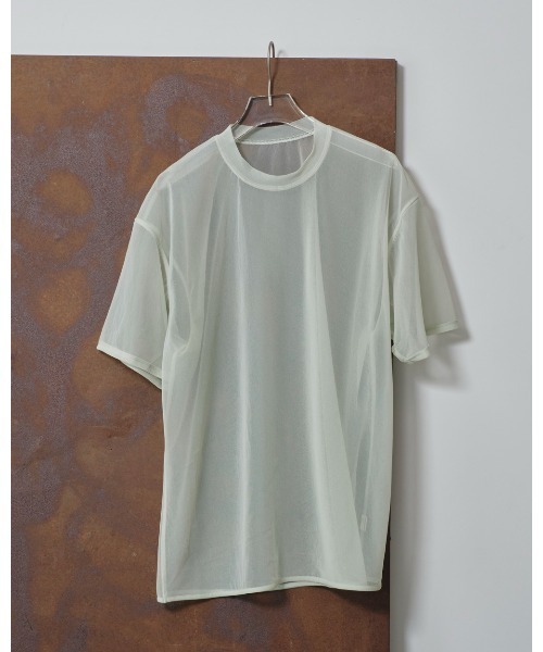 TODAYFUL（トゥデイフル）の「Halfsleeve Sheer T-shirts（Tシャツ/カットソー・レディース・オフホワイト/ブラック/イエロー系その他・FREE）」の15枚目の写真