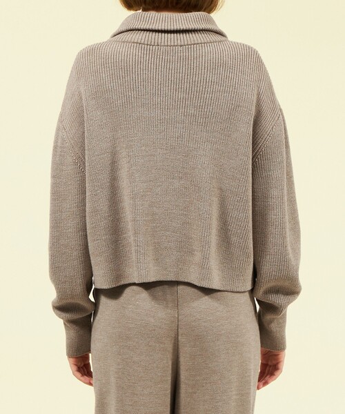 MACKINTOSH PHILOSOPHY（ﾏｯｷﾝﾄｯｼｭ ﾌｨﾛｿﾌｨｰ）の「ハーフジップニット