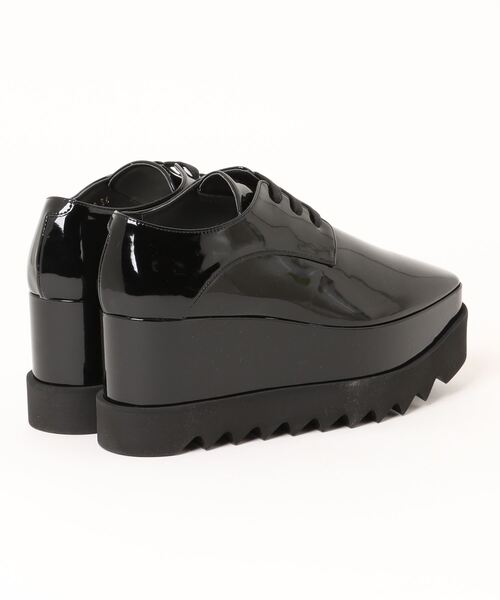 STELLA McCARTNEY(ステラマッカートニー)の「エリス モノクローム プラットフォーム限定エディション / Limited Edition Elyse Monochrome Platforms(ドレスシューズ・レディース・ブラック・36/36.5)」の7枚目の写真