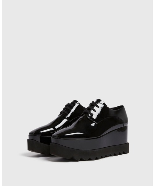 STELLA McCARTNEY(ステラマッカートニー)の「エリス モノクローム プラットフォーム限定エディション / Limited Edition Elyse Monochrome Platforms(ドレスシューズ・レディース・ブラック・36/36.5)」の1枚目の写真