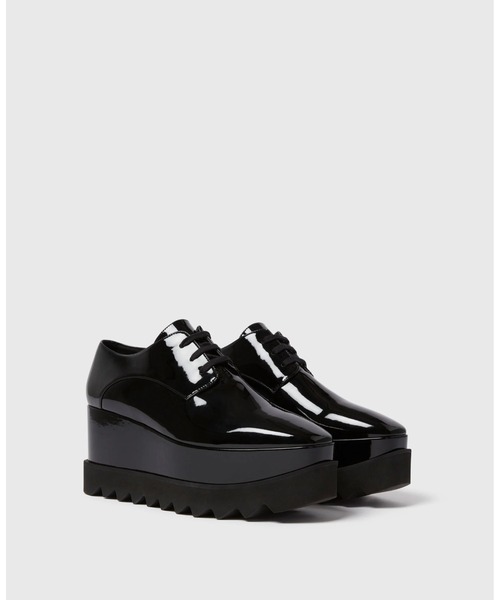 STELLA McCARTNEY(ステラマッカートニー)の「エリス モノクローム プラットフォーム限定エディション / Limited Edition Elyse Monochrome Platforms(ドレスシューズ・レディース・ブラック・36/36.5)」の3枚目の写真