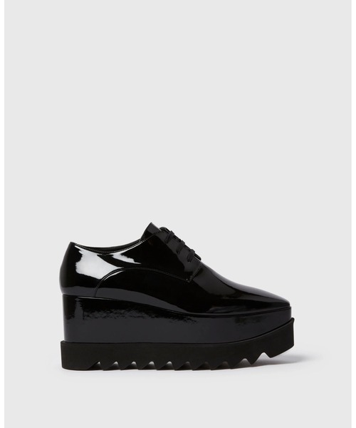 STELLA McCARTNEY(ステラマッカートニー)の「エリス モノクローム プラットフォーム限定エディション / Limited Edition Elyse Monochrome Platforms(ドレスシューズ・レディース・ブラック・36/36.5)」の2枚目の写真