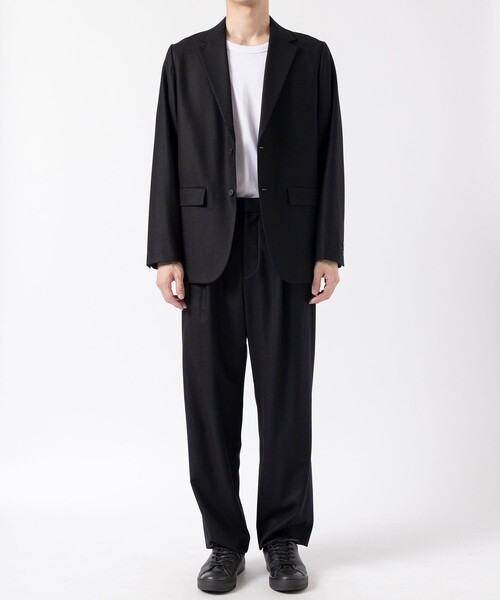 ATON / エイトン】MERINO COLLEGE FLANNEL TAILORED JACKET ATON / エイトン】MERINO COLLEGE FLANNEL TAILORED JACKET