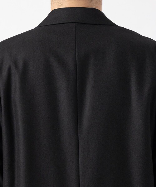 ATON(エイトン)の「【ATON / エイトン】MERINO COLLEGE FLANNEL TAILORED JACKET(テーラードジャケット・メンズ・ブラック・2/4)」の8枚目の写真
