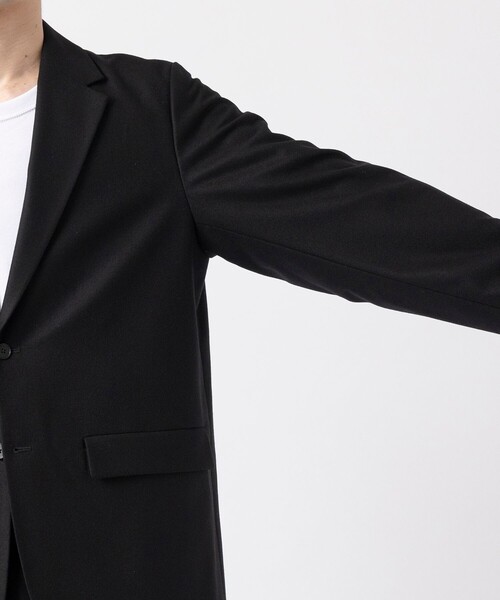 ATON テーラードジャケット L 黒 美品 ATON＞TAILORED JACKET/テーラードジャケット