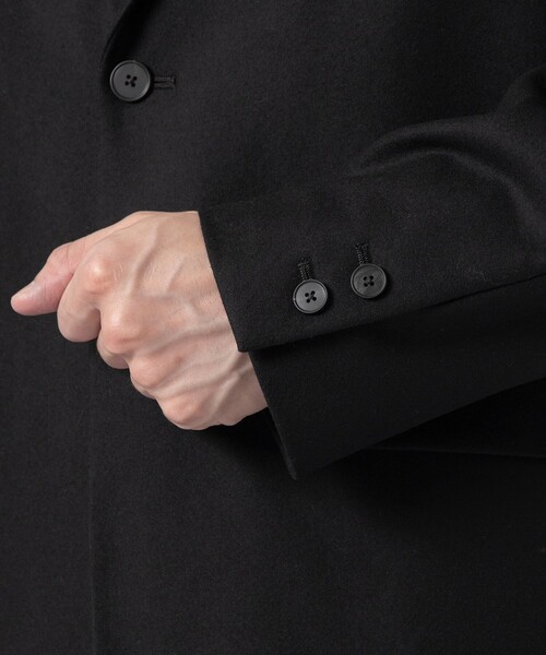 セール】【ATON / エイトン】MERINO COLLEGE FLANNEL TAILORED JACKET