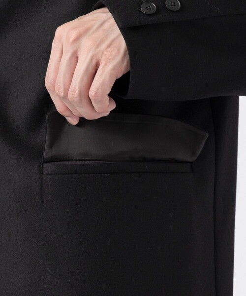 セール】【ATON / エイトン】MERINO COLLEGE FLANNEL TAILORED JACKET