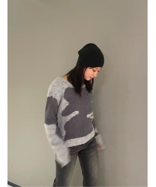 LAGUA GEM(ラグアジェム)の「SPANGLE ニットキャップ(ニットキャップ/ビーニー・レディース・ブラック/シルバー・FREE)」の17枚目の写真