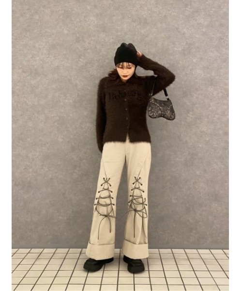 LAGUA GEM(ラグアジェム)の「SPANGLE ニットキャップ(ニットキャップ/ビーニー・レディース・ブラック/シルバー・FREE)」の18枚目の写真