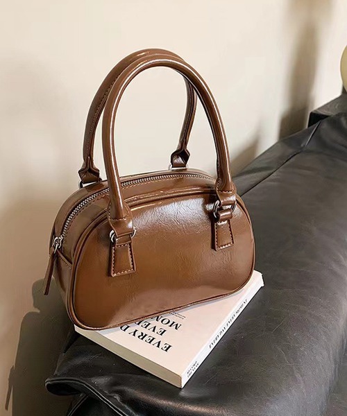 HALEY PESCA（ヘーリーペスカ）の「HALEY PESCA/2Way コンパクト　ミニボストンバッグ（ボストンバッグ・レディース・ブラウン/レッド/ブラック・FREE）」の12枚目の写真