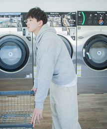 ZIP FIVE -White Line-（ジップファイブホワイトライン）の「【White Line】 裏毛 コンパクト プルパーカー / 短丈 パーカー（パーカー）」