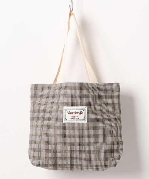 Mignonjour/チェック柄ミニトートバッグ M2577（トートバッグ