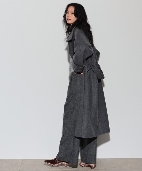 GALLEST（ギャレスト）の「◆ウールリバーコート（その他アウター・レディース・ブルーグリーン/ダークグレー/ブラック・38/36）」の13枚目の写真