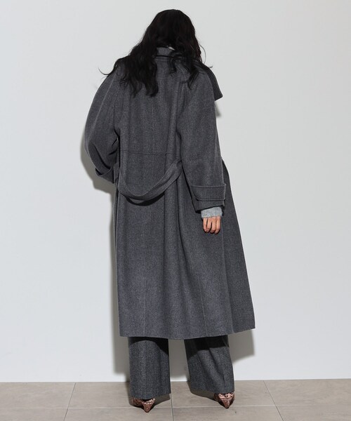 GALLEST（ギャレスト）の「◆ウールリバーコート（その他アウター・レディース・ブルーグリーン/ダークグレー/ブラック・38/36）」の14枚目の写真