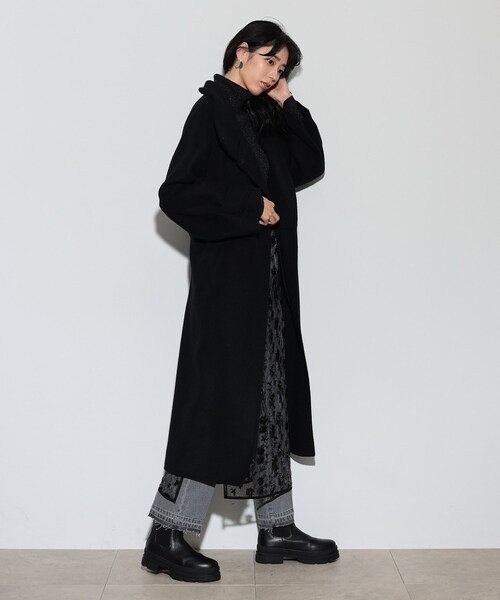 GALLEST（ギャレスト）の「◆ウールリバーコート（その他アウター・レディース・ブルーグリーン/ダークグレー/ブラック・38/36）」の19枚目の写真