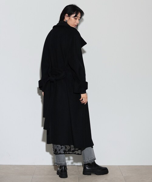 GALLEST（ギャレスト）の「◆ウールリバーコート（その他アウター・レディース・ブルーグリーン/ダークグレー/ブラック・38/36）」の20枚目の写真