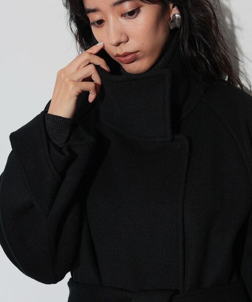 GALLEST（ギャレスト）の「◆ウールリバーコート（その他アウター・レディース・ブルーグリーン/ダークグレー/ブラック・38/36）」の21枚目の写真