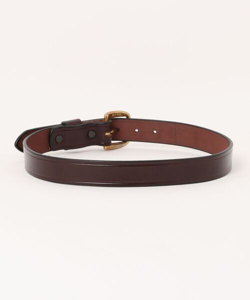 TORY LEATHER(トリーレザー)の「【TORY LEATHER】SPORTSMANS DREAM-A BELT WITH A GENUINE SHORT SHELL ON THE KEEPER(ベルト・メンズ・ブラウン系1/ブラウン系2・30inch)」の7枚目の写真