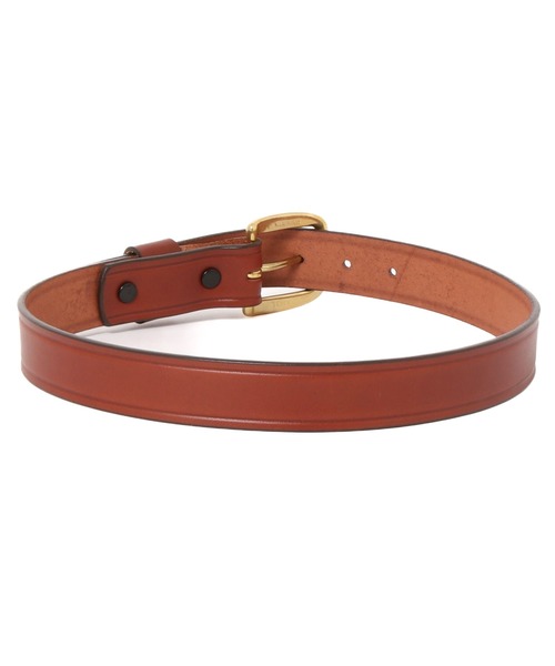 TORY LEATHER(トリーレザー)の「【TORY LEATHER】SPORTSMANS DREAM-A BELT WITH A GENUINE SHORT SHELL ON THE KEEPER(ベルト・メンズ・ブラウン系1/ブラウン系2・30inch)」の3枚目の写真